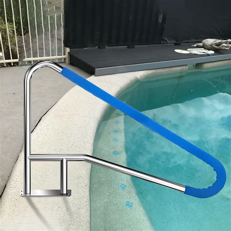 Amazon.com: 2 Pack Pool Handrail, 30"x30" Pool Railings for Inground ...