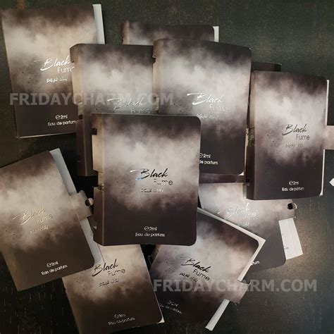 Ahmed Al Maghribi Black Fume Eau De Parfum For Men Vial 2ml(Pack of 1)