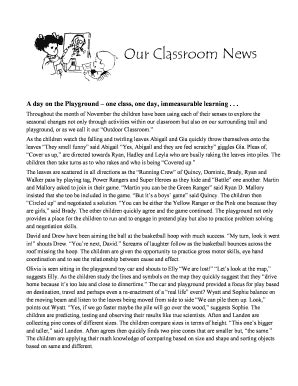 Fillable Online stmatthewsdayschool Outdoor Playground Information - St ...