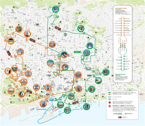 Barcelona Tourist Attractions Map Pdf Free - Infoupdate.org