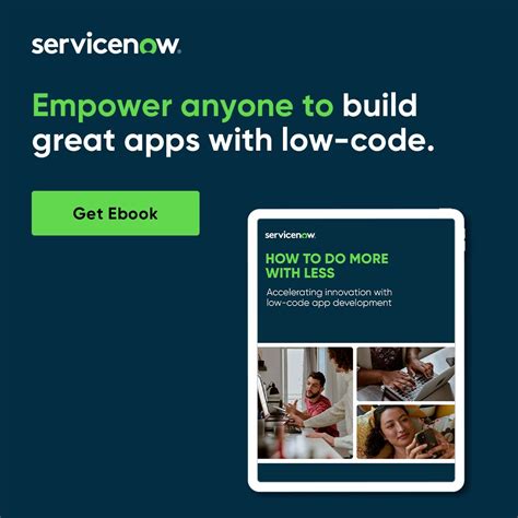 ServiceNow Low Code 的图像结果