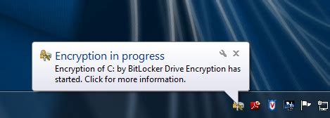 Image result for BitLocker Progress System Tray