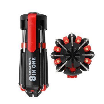 Generic 8 In 1 Multi-Function Screwdriver Torch Combination Led Light ...