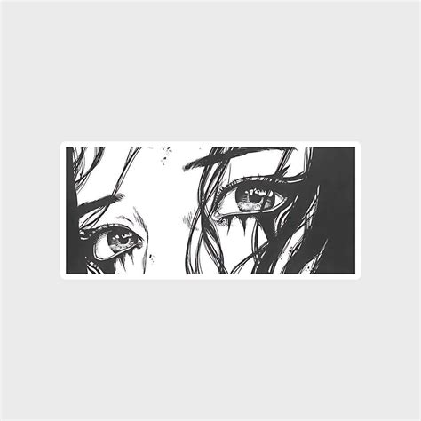 eyes illustration Sticker – sticckiz.com