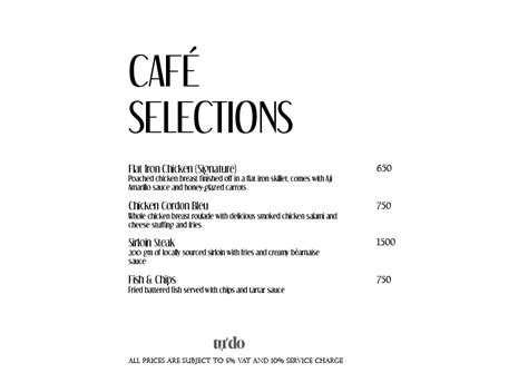 Image result for Cafe Menu Front Page