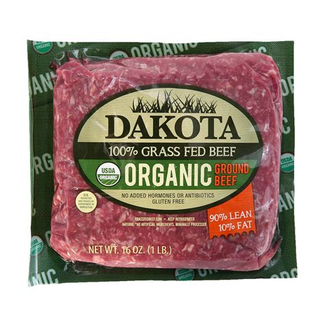Dakota Organic 90/10 Grass-Fed Ground Beef | Online Frozen Meat ...