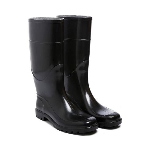 Buy Mangla Waterproof Gum Boots for Men and Women Black at Amazon.in