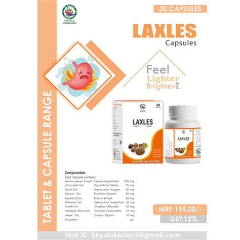 LAXLES-Capsules Bkyula Biotech