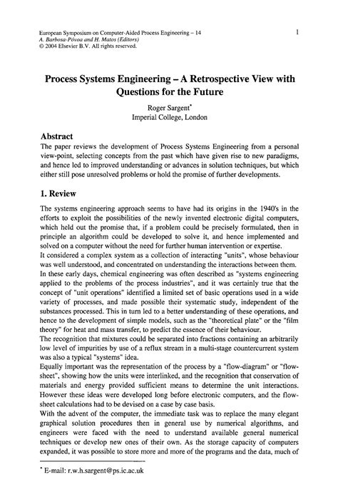 Image result for Computer Aided Chemical Engineering