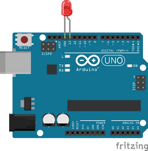 Image result for Arduino Pin 13 LED Code