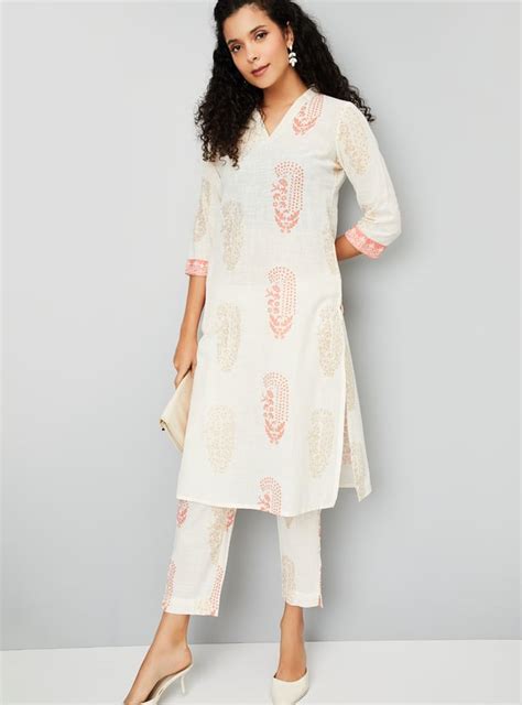 Buy Women Printed Straight Kurta Set Online at just Rs. 999.0 ...