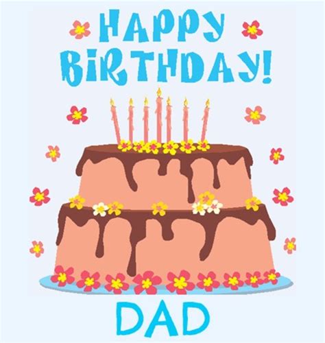 Happy Birthday Dad Card Printable