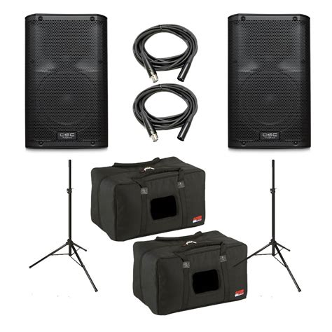 Qsc K10 10 Inch Powered Loudspeaker Pair With Speaker Bags | Desertcart ...