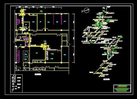 室内燃气管道设计图(cad图纸下载)_土木在线资料库