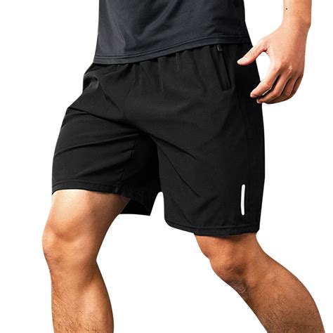 Black Compression Shorts, Spandex Mens Shorts 13 Inch Inseam, Shorts ...