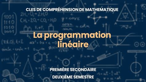 Les Matrice Programmation Lineaire 的图像结果