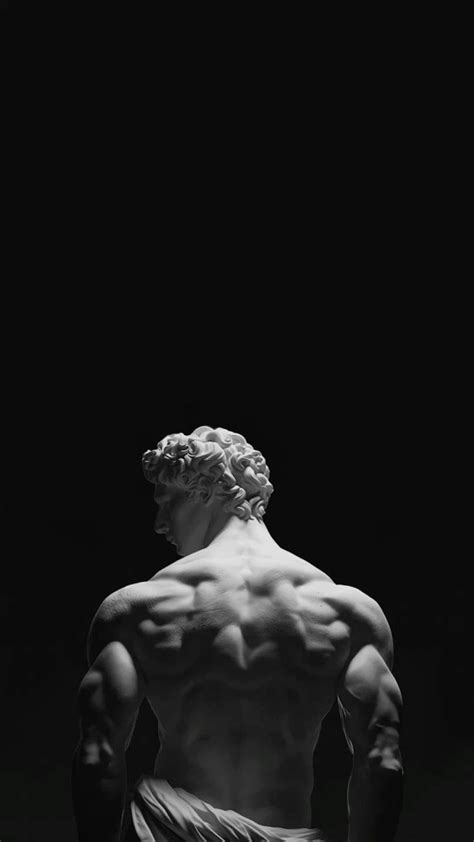 Greek god wallpaper aesthetic | Gym wallpaper