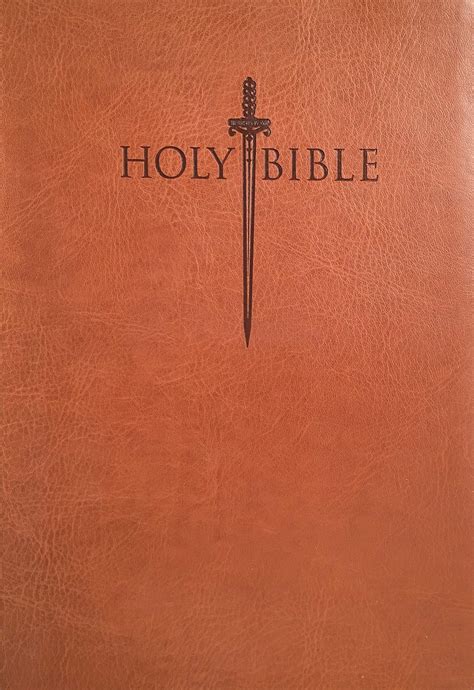 Buy Holy Bible: King James Version Easy Read Sword, Tan, Reference Book ...