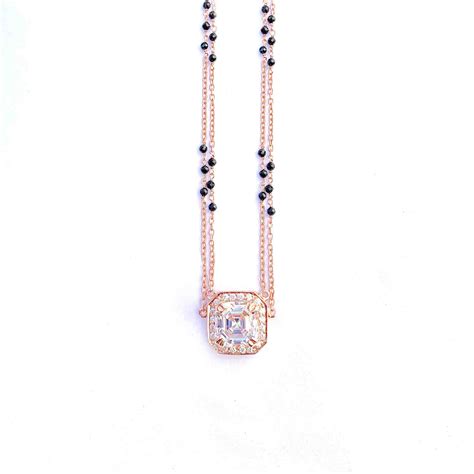 Buy Blaze Asscher Cut Mangalsutra | Boldiful