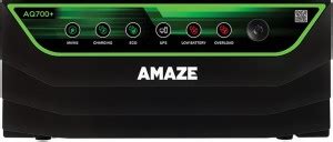 AMAZE F03170002835 AQ 700+/12V 600VA Square Wave Inverter Price in ...