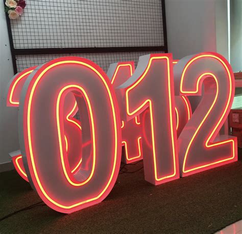 Image result for LED Light Up Large Numbers