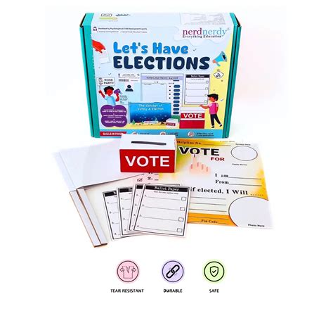 Buy NerNerdy Lets have Elections, 7Y+, A Perfect Teaching Learning ...