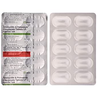 Fightox-625 - Strip of 10 Tablets : Amazon.in: Health & Personal Care