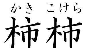 日语中有哪些非常相像的汉字