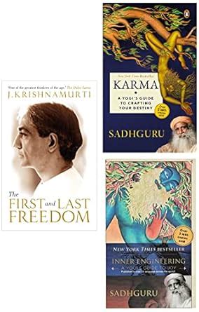 The First and Last Freedom & Inner Engineering: A Yogi’s Guide to Joy ...