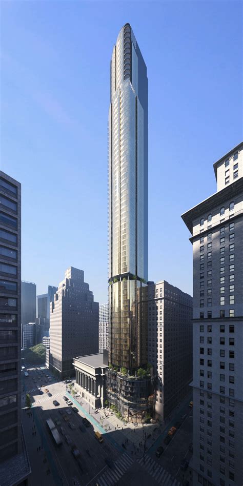 New Renderings Revealed for 68-Story Skyscraper at 100 West 37th Street ...