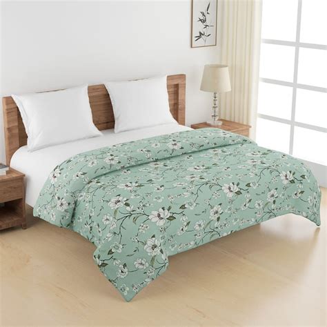Buy SWAYAM Ananda Cotton Floral Print Double Comforter from Swayam at ...
