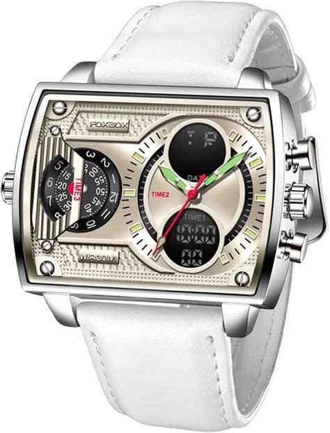 Buy OVERFLY FOXBOX Dual Time Chronograph Luxury Watch for Men at Amazon.in