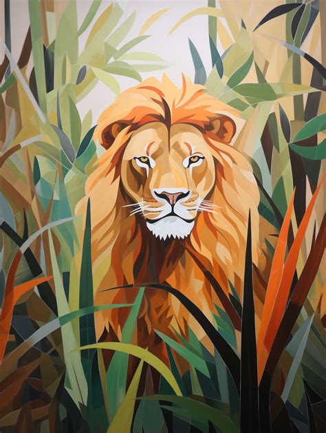 Sowpeace Harmony: Abstract Black Panther - Sowpeace Wall painting