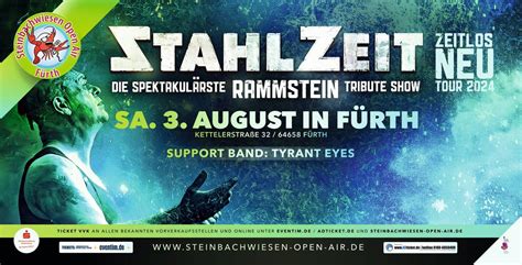 STAHLZEIT - Die Spektakulärste RAMMSTEIN Tribute Show 2024 Live ...