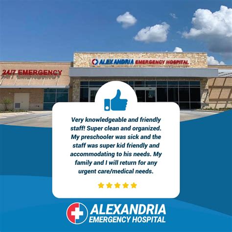 Alexandria Emergency Hospital on LinkedIn: Thank you so much for your ...