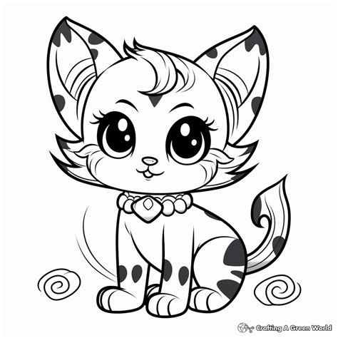 Coloring Pages Kitty Free