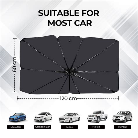 Buy Large Car Sun Shield | Foldable Heat Protection – Robustt