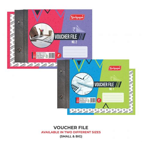 Voucher File (Small- 15 cm X 22 cm) (Big- 18.5 cm X 24.5 cm) – Neelgagan