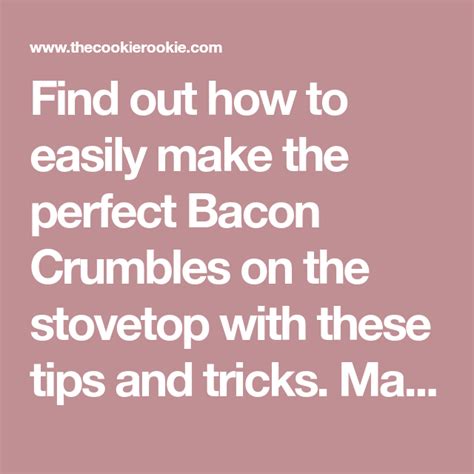 how to make bacon knots