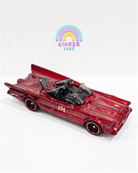 Hot Wheels Batman TV Series Batmobile - Red (Uncarded - New) - Buy At ...