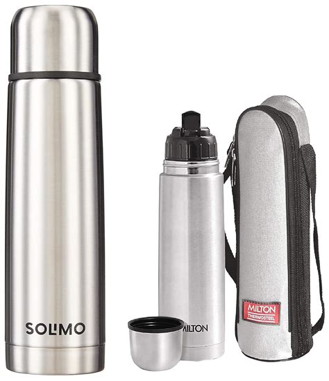 Milton Thermosteel Flip Lid Flask, 1000 milliliters, Silver ...