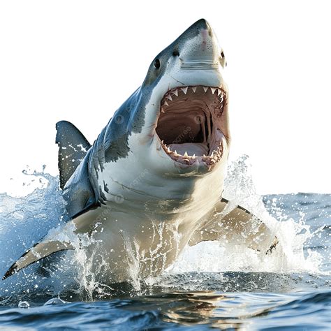 Shark Mouth Open Side View