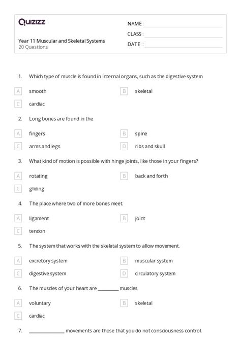 50+ the digestive and excretory systems worksheets for 11th Class on ...