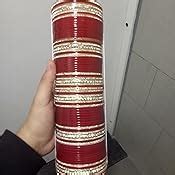 Lucky Jewellery Bangle Set for Women (Maroon) (396-G1C1-103-M2.6 ...