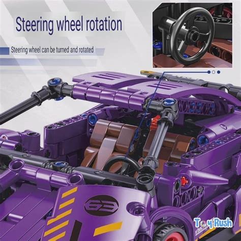 1:18 Scale Pull Back Racing Car Building Block Set – OgScale