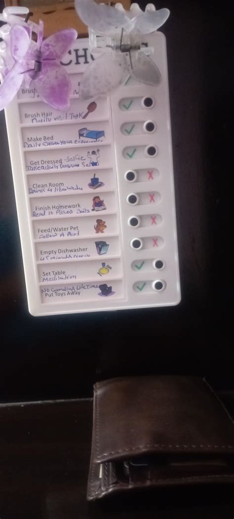 THE BLP Chore Chart Memo Checklist Board Daily to Do List Planner Check ...