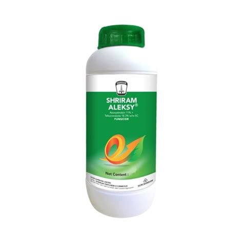 DCM Shriram Aleksy (Azoxystrobin 11% + Tebuconazole 18.3% SC) Fungicid ...