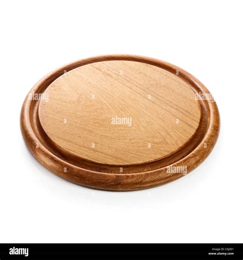 Clean wooden cutting board on white background Stock Photo - Alamy