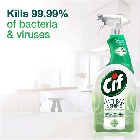 Buy CIF ANTIBACTERIAL MULTIPURPOSE CLEANER SPRAY KILLS 99.99% GERMS ...