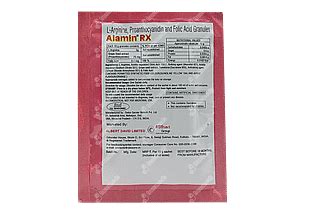 Alamin Rx Granules 10 Gm - Uses, Side Effects, Dosage, Price | Truemeds